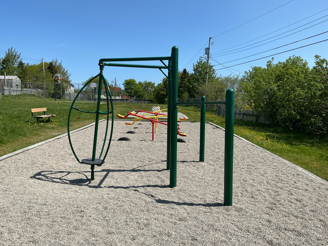 playground equipment at Connemara Place Park