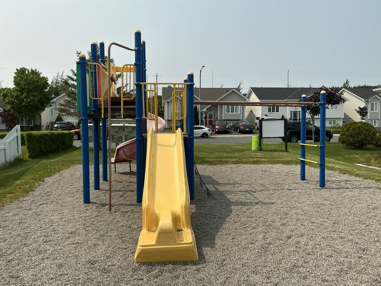 play structure at Burdell Playground 