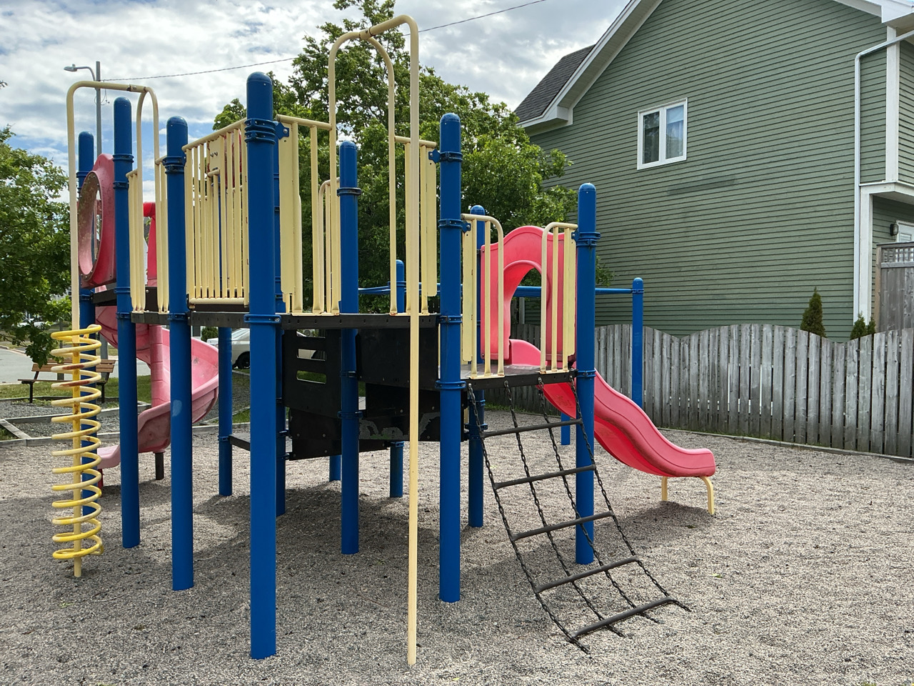 play structure at Welland Street Park