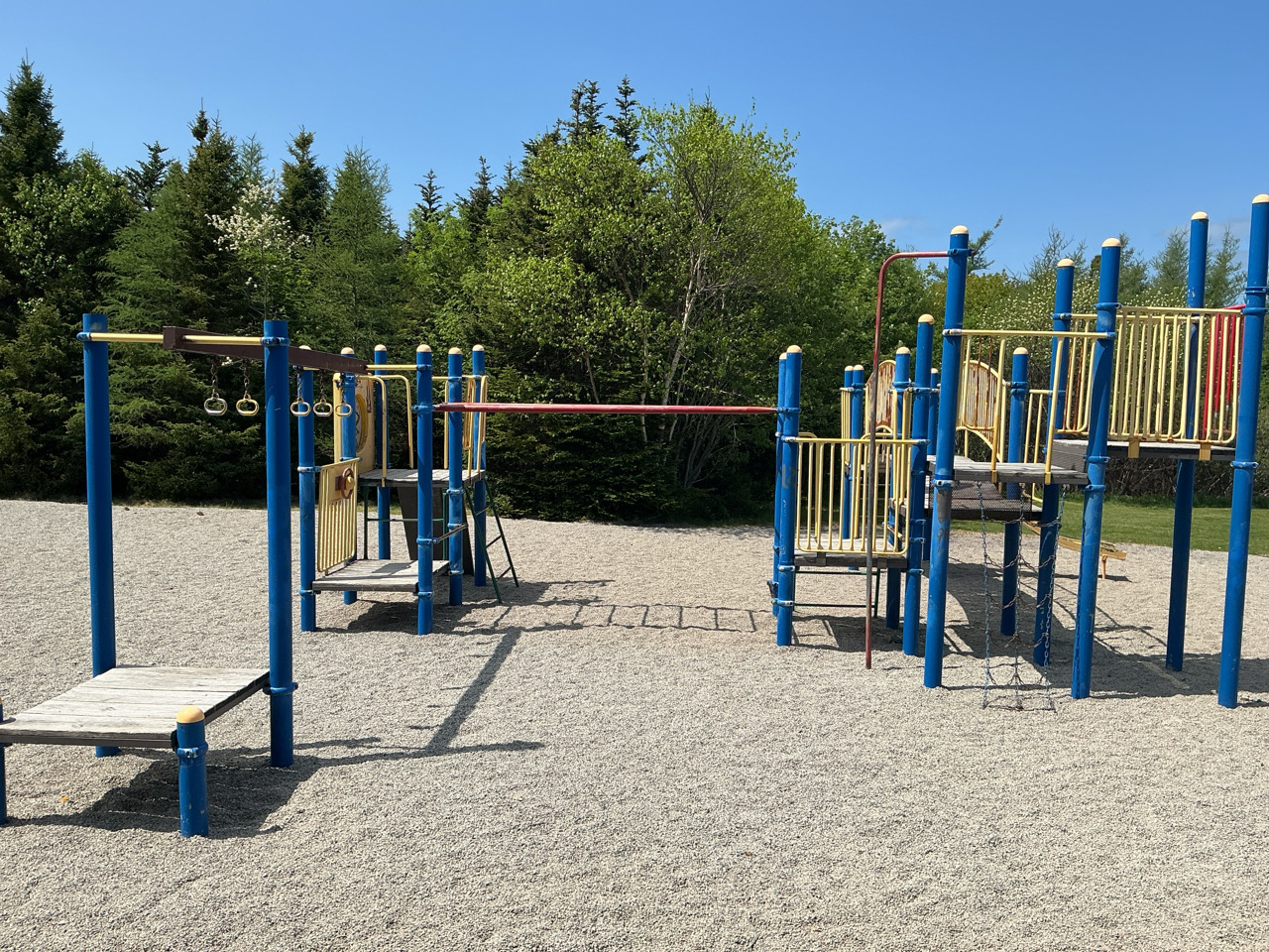 play structure at park 