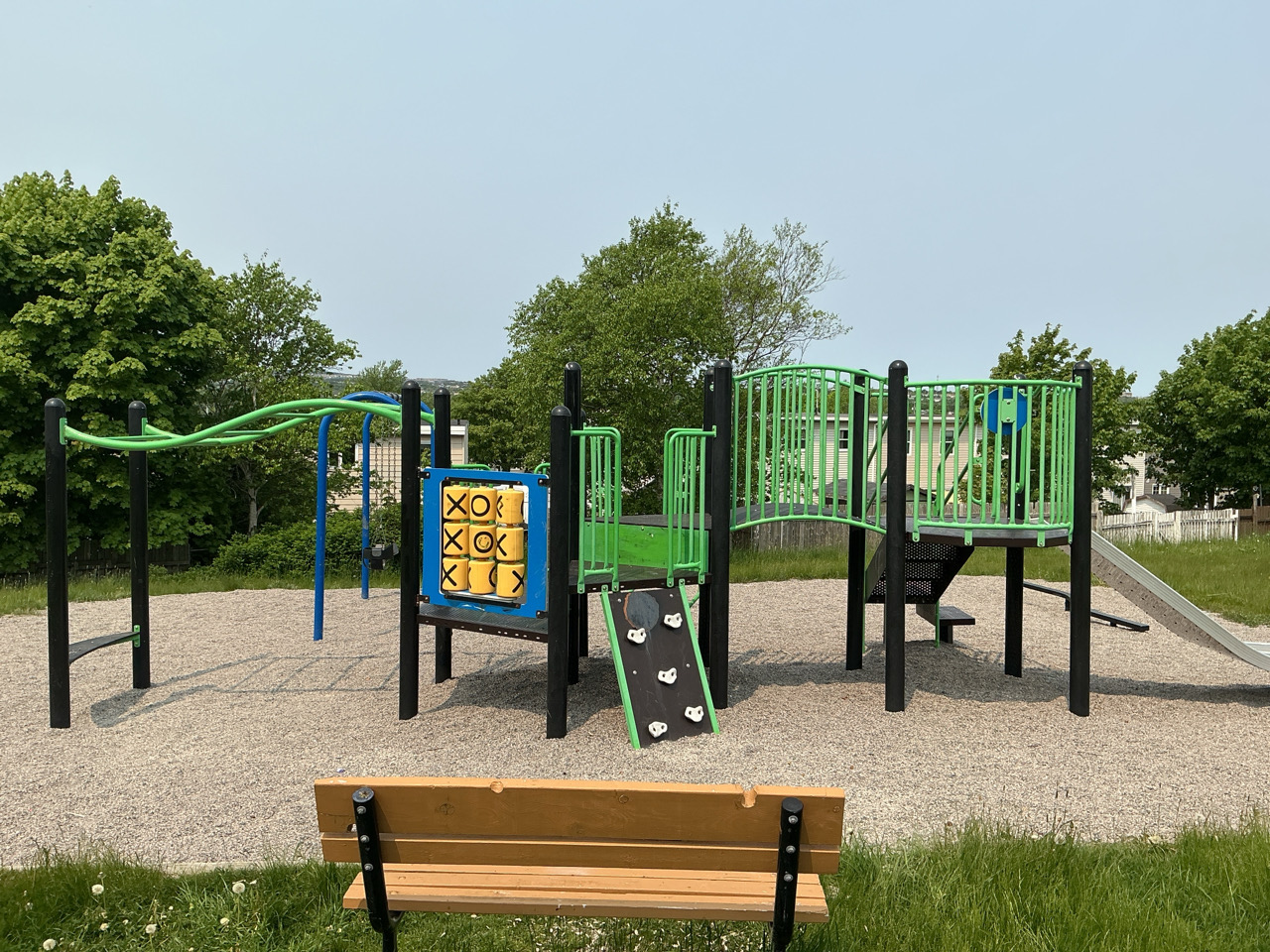 play structure at Watson Crescent Playground
