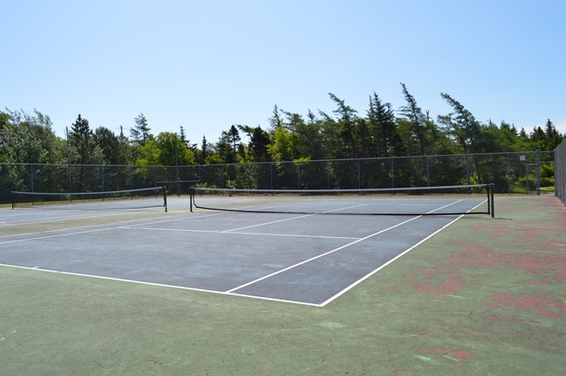 tennis courts at Kitty gaul