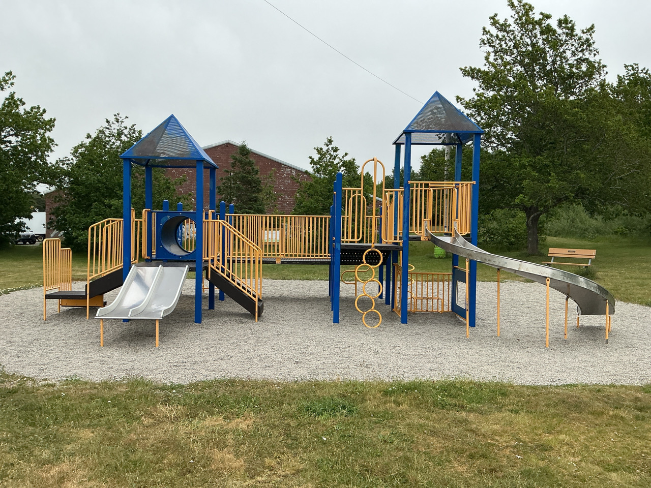 play structure at Lion's Park
