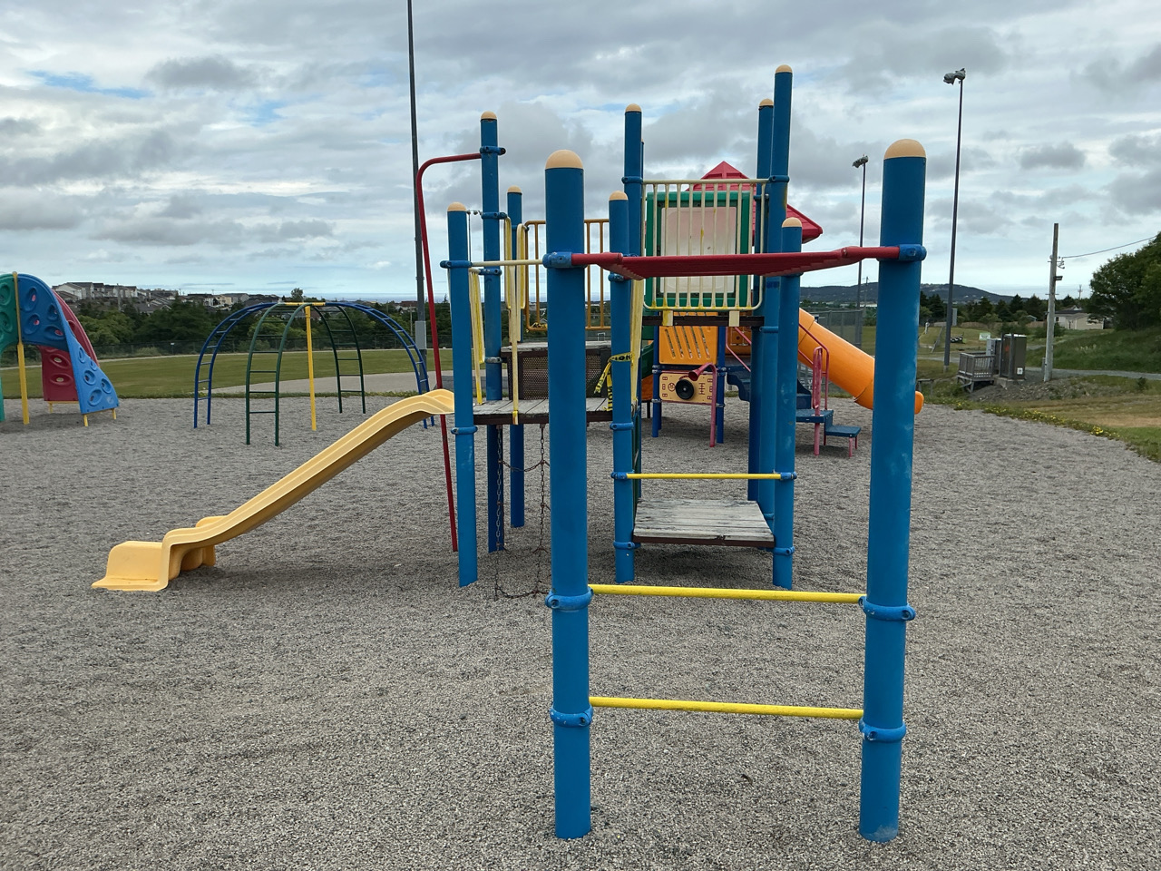 play structures at McNiven Park