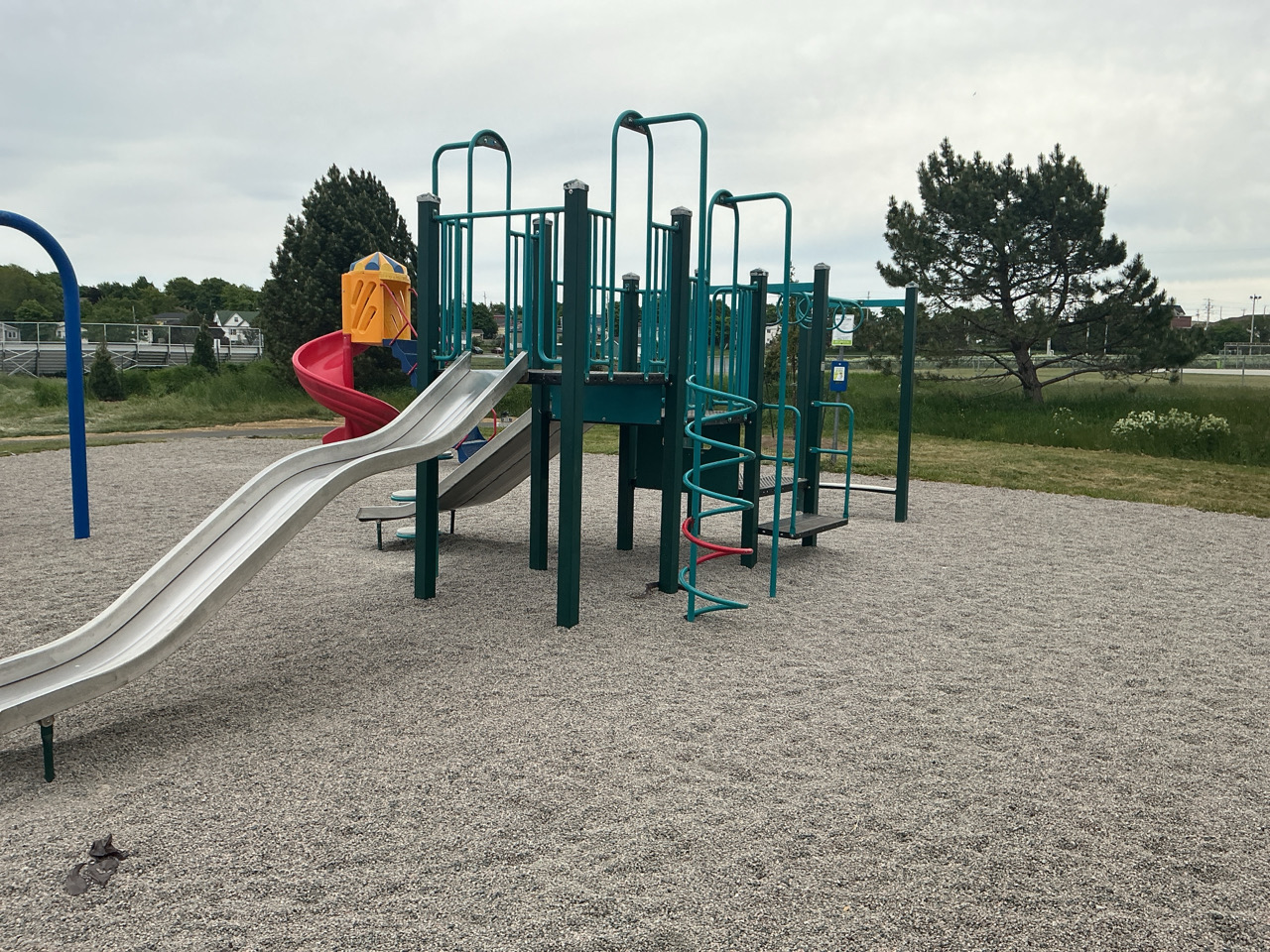play structure at Wishingwell Park