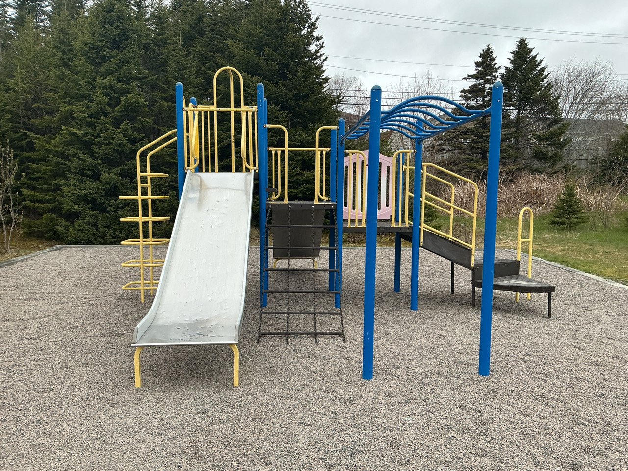 play structure at the park 