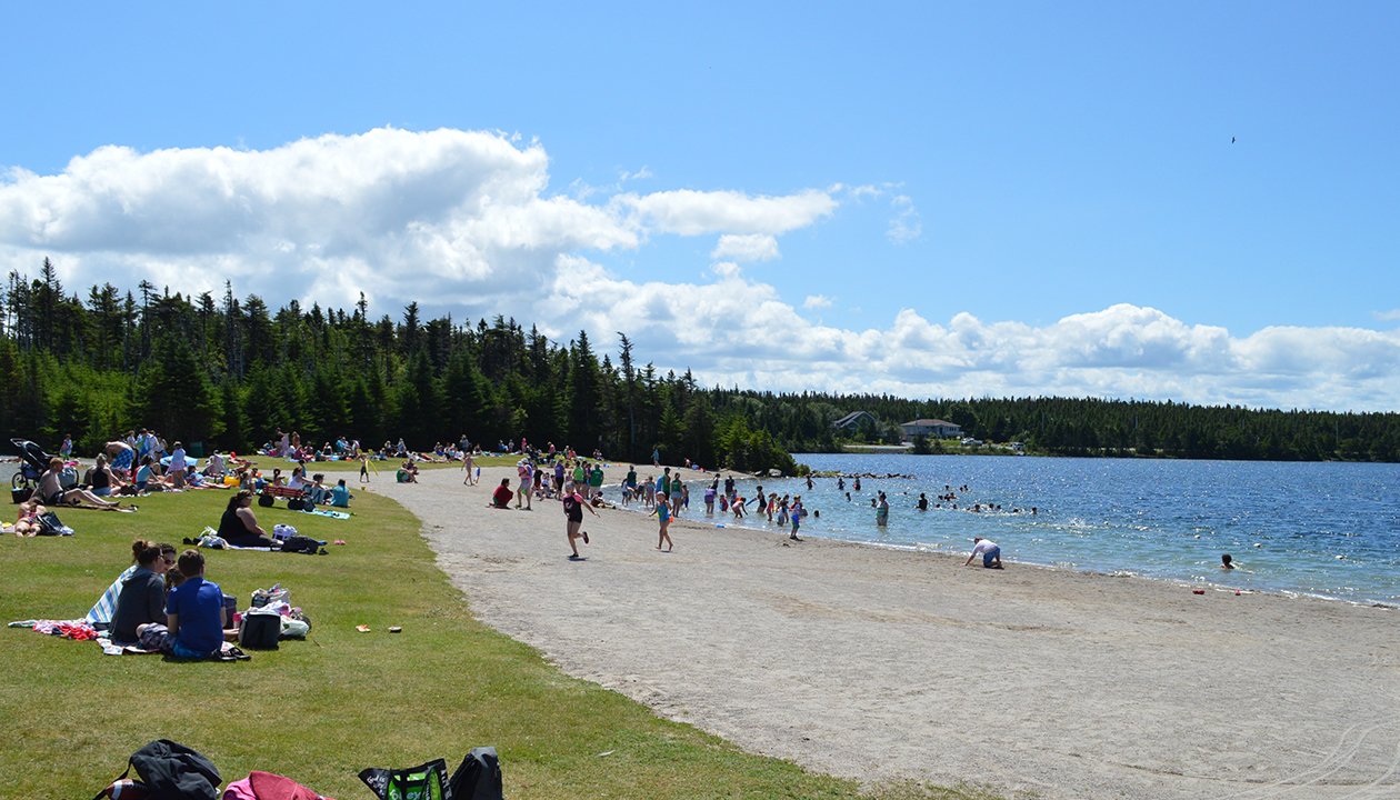 beach at Rotary Park 