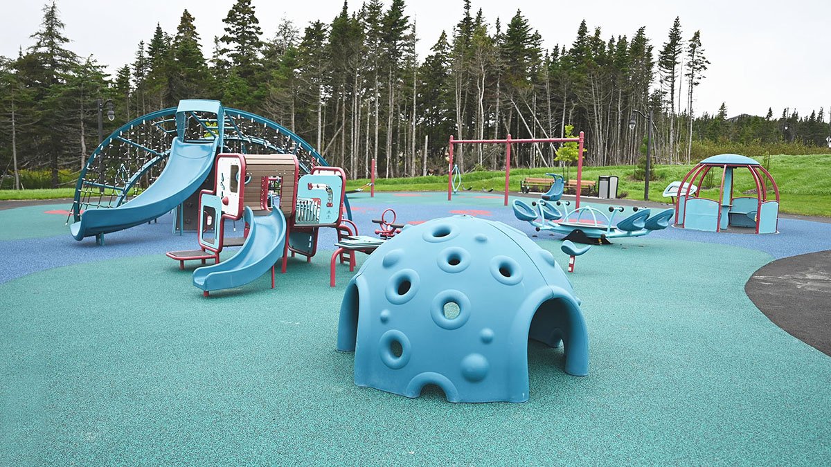 playground equipment at Galway playground
