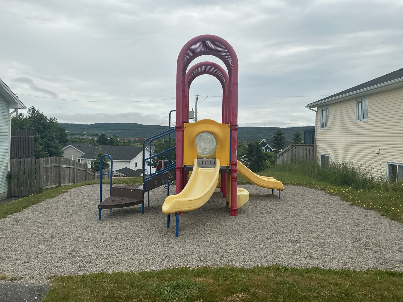playground equipment at Erley Street Playground