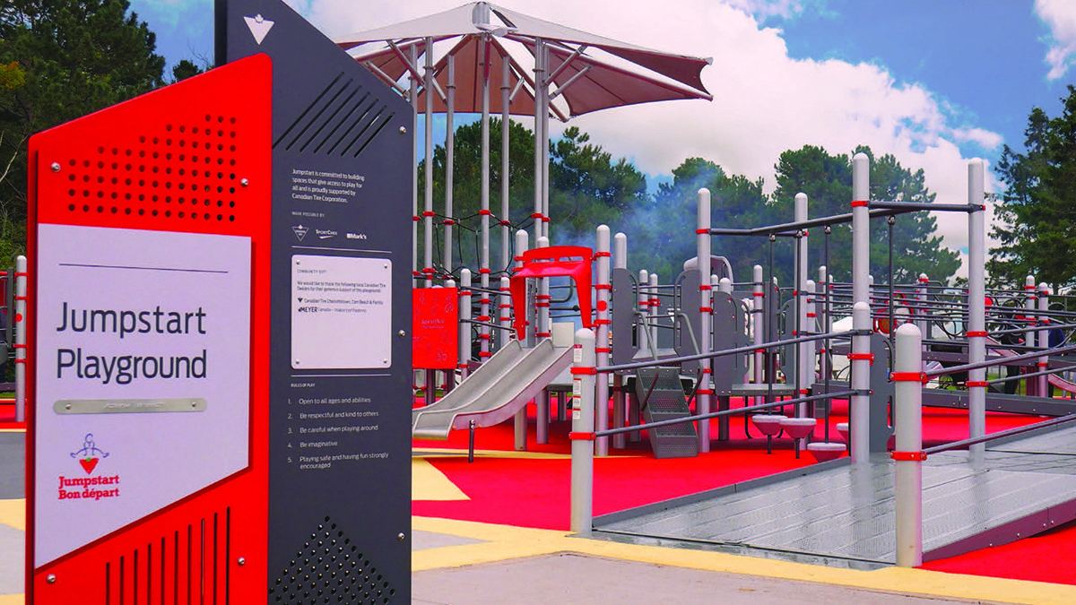 Canadian Tire Jumpstart Playground