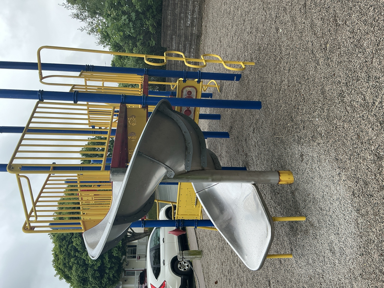 play structure at the park 