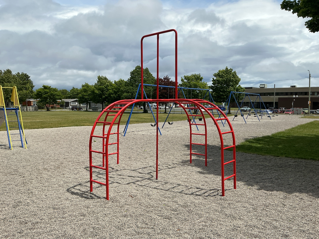 climbing structure at Baird Place Playground 