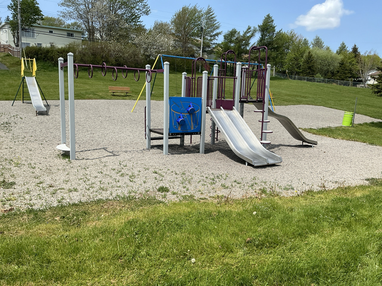 playground equipment at Ferryland Street Playground 