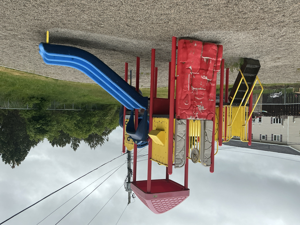 play structure at the park 