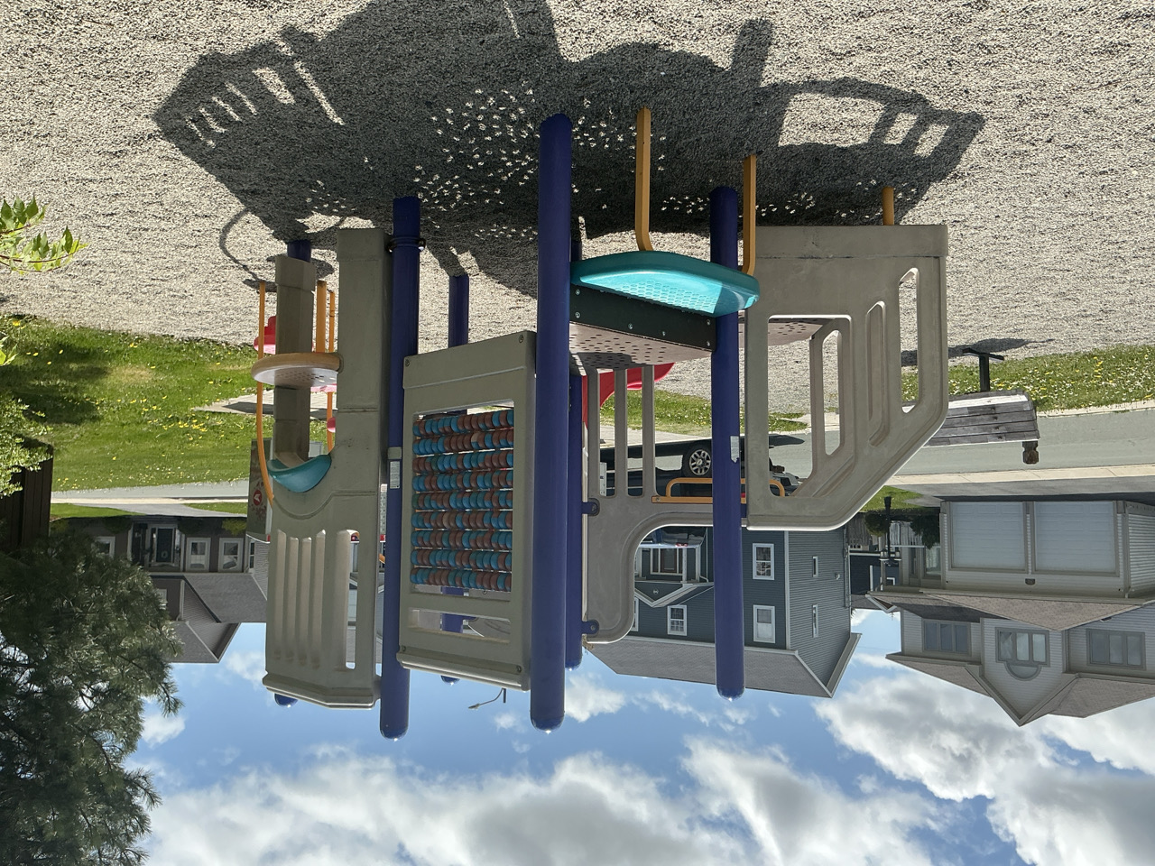 play structure at the park 