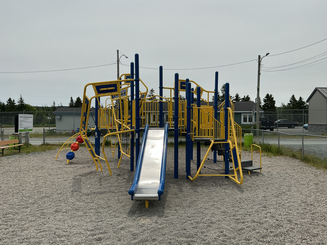 play structure at Goulds Sports Complex 