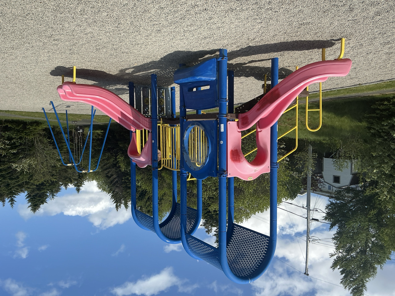 play structure at Cowan Park 