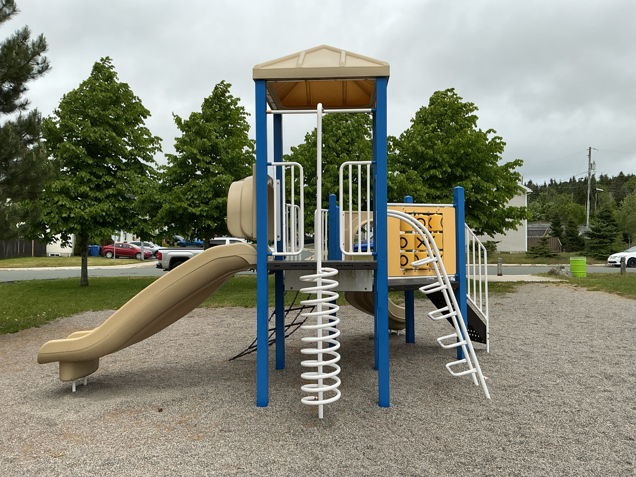 play structure at the park