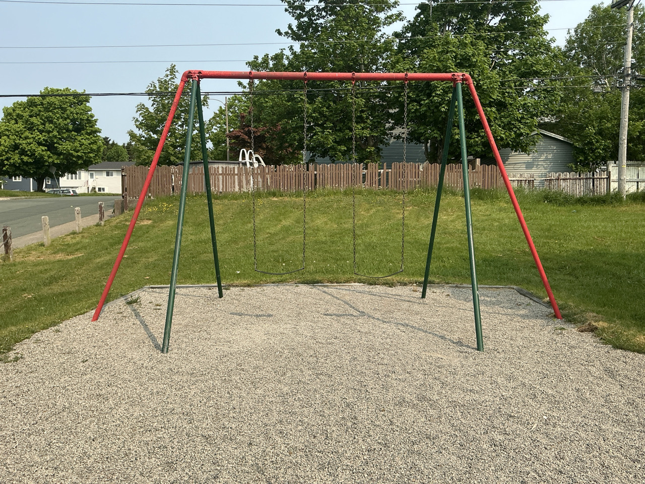 swings at Stephenville Park