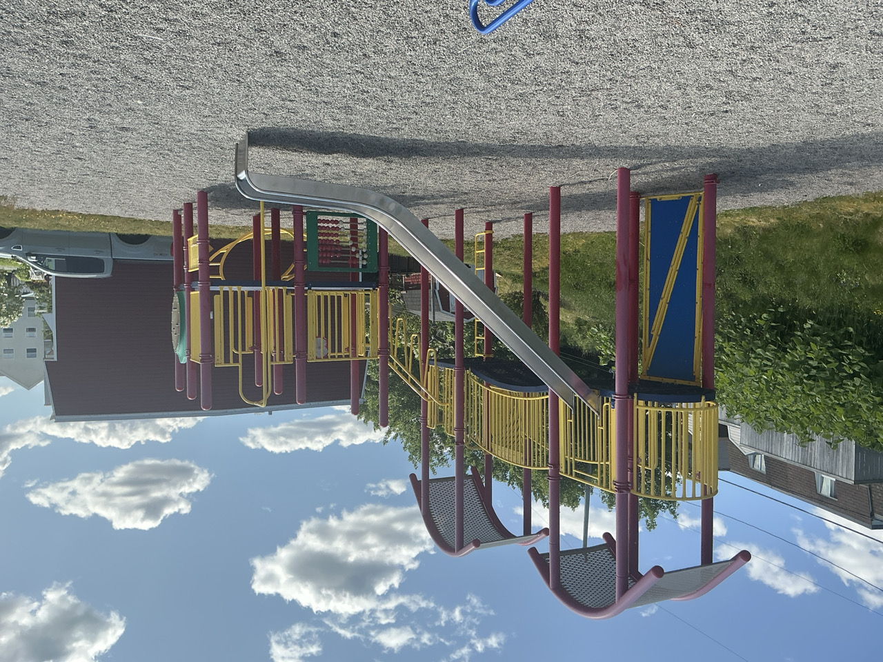 play structure at the park 