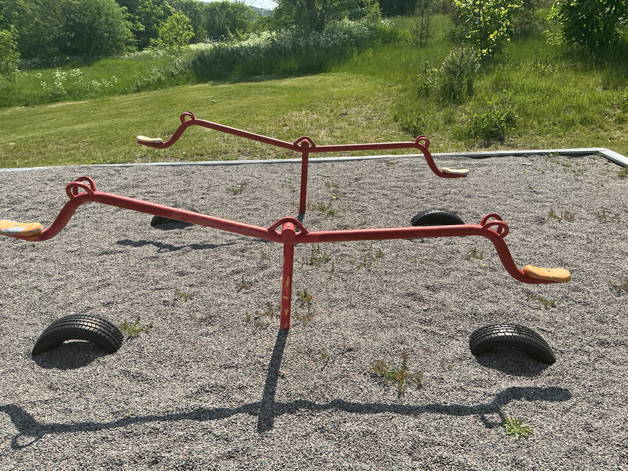 teeter-totters at Taylor's Place park 